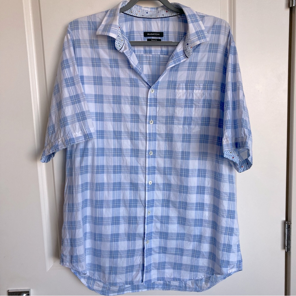 Bugatchi Short Sleeve Button Down